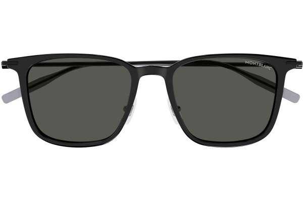 Sonnenbrille Mont Blanc MB0354S 001 Quadratisch Schwarz