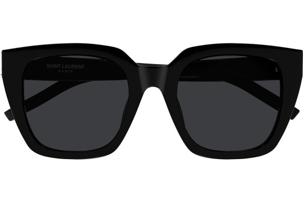 Sonnenbrille Saint Laurent SLM143 001 Quadratisch Schwarz