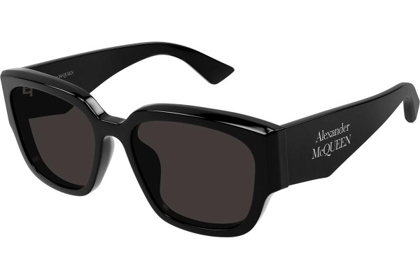 Sonnenbrille Alexander McQueen AM0468S 001 Quadratisch Schwarz