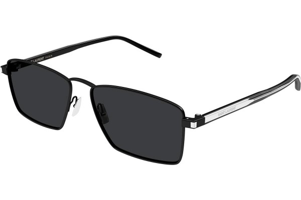 Sonnenbrille Saint Laurent SL700 001 Rechteck Schwarz