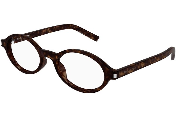 Brillen Saint Laurent SL751JEANNEOPT 002 Oval Havanna