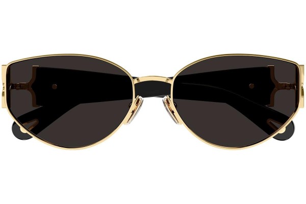 Sonnenbrille Chloe CH0260S 001 Cat Eye Gold