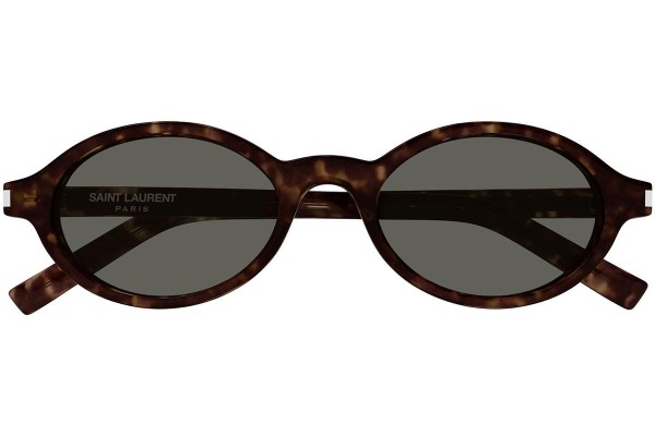 Sonnenbrille Saint Laurent SL751JEANNE 002 Oval Havanna