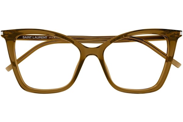 Brillen Saint Laurent SL386 009 Cat Eye Braun