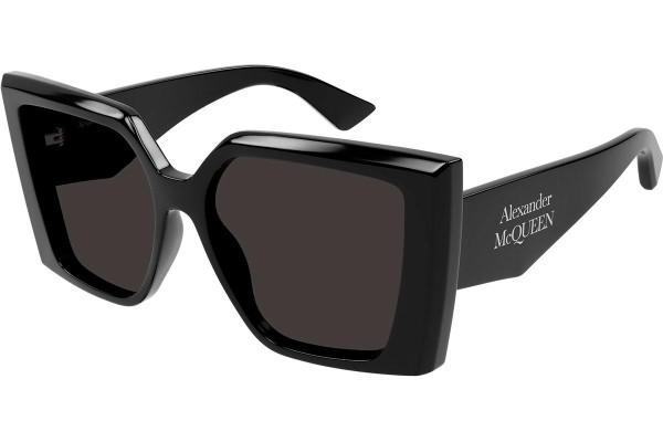 Sonnenbrille Alexander McQueen AM0467S 001 Quadratisch Schwarz