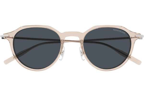 Sonnenbrille Mont Blanc MB0355S 004 Rund Braun