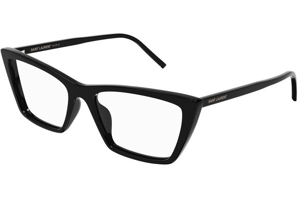 Brillen Saint Laurent SL737MICATHINOPT 001 Cat Eye Schwarz