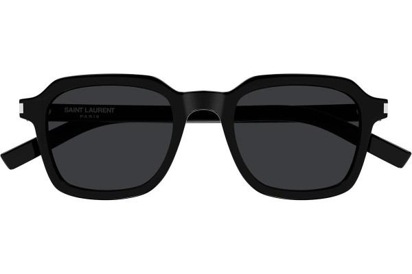 Sonnenbrille Saint Laurent SL715SLIM 001 Quadratisch Schwarz