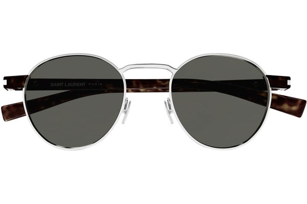 Sonnenbrille Saint Laurent SL707 001 Rund Silber