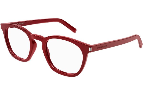 Brillen Saint Laurent SL28OPT 011 Rund Rot