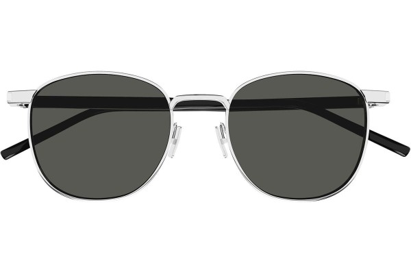 Sonnenbrille Saint Laurent SL747 007 Quadratisch Silber