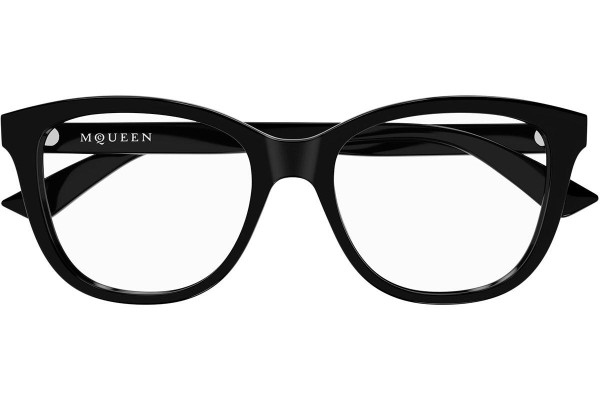 Brillen Alexander McQueen AM0487O 001 Quadratisch Schwarz