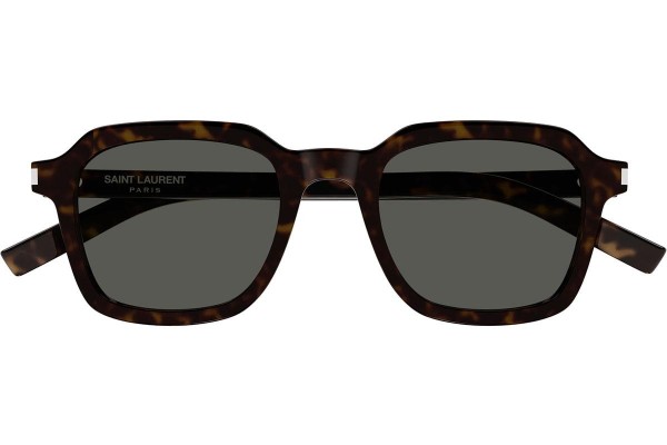 Sonnenbrille Saint Laurent SL715SLIM 002 Quadratisch Havanna