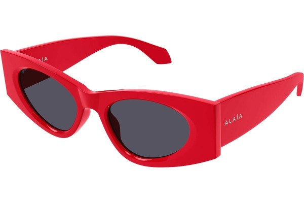 Sonnenbrille Alaia AA0075S 003 Cat Eye Rot