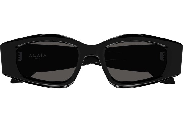 Sonnenbrille Alaia AA0079S 001 Rechteck Schwarz