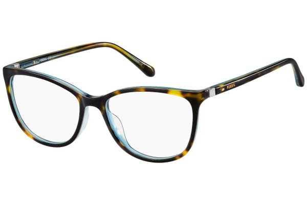 Brillen Fossil FOS7071 YAP Cat Eye Havanna