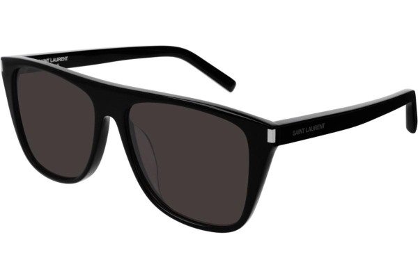 Sonnenbrille Saint Laurent SL1/F 001 Flat Top Schwarz