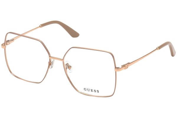 Brillen Guess GU2824 059 Quadratisch Beige