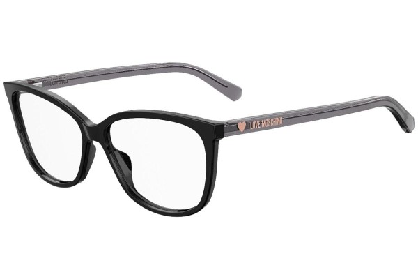 Glasses Love Moschino MOL546 807 Rechteck Schwarz