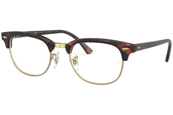 Brillen Ray-Ban Clubmaster RX5154 8058 Browline Havanna