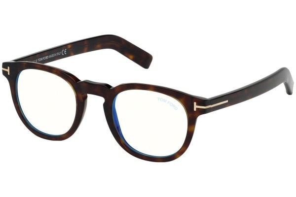 Glasses Tom Ford FT5629-B 052 Rund Havanna