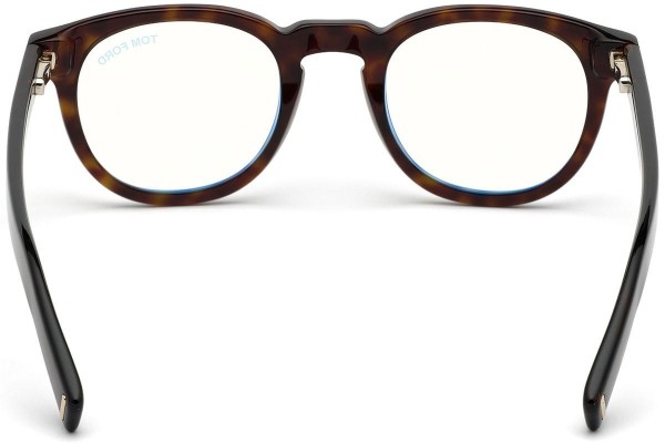 Glasses Tom Ford FT5629-B 052 Rund Havanna