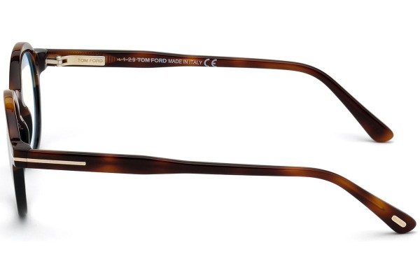 Glasses Tom Ford FT5664-B 056 Rund Havanna