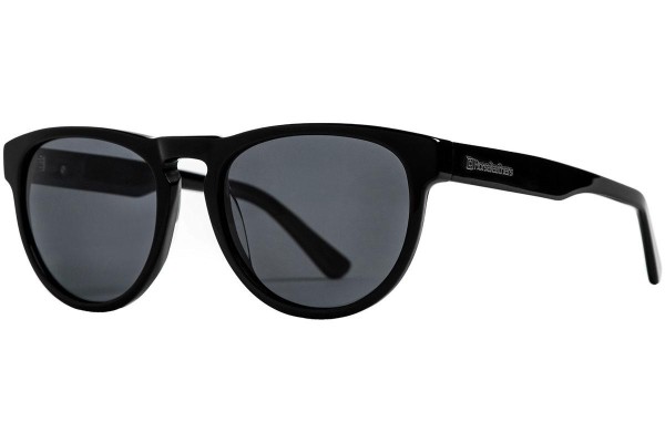 Sonnenbrille Horsefeathers Ziggy AM081A Polarized Rund Schwarz