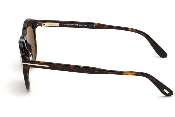 Sonnenbrille Tom Ford FT0834 52J Rund Havanna