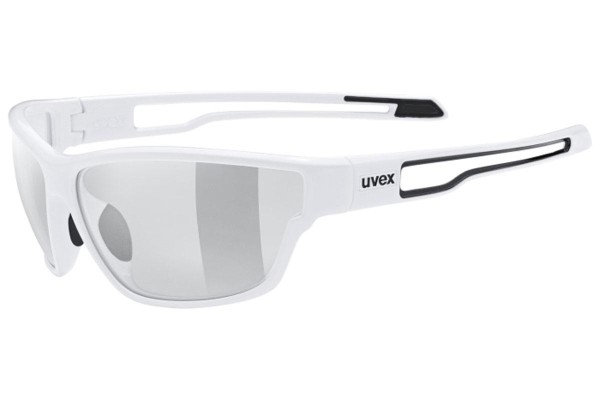 Sonnenbrille uvex sportstyle 806 v White S1-S3 Rechteck Weiß