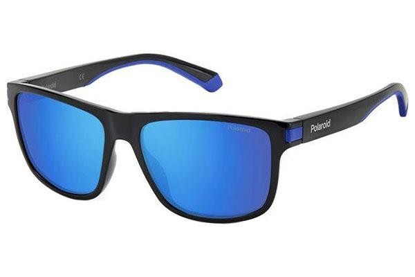 Sonnenbrille Polaroid PLD2123/S D51/5X Polarized Quadratisch Schwarz