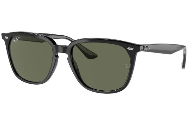 Sonnenbrille Ray-Ban RB4362 601/9A Polarized Quadratisch Schwarz