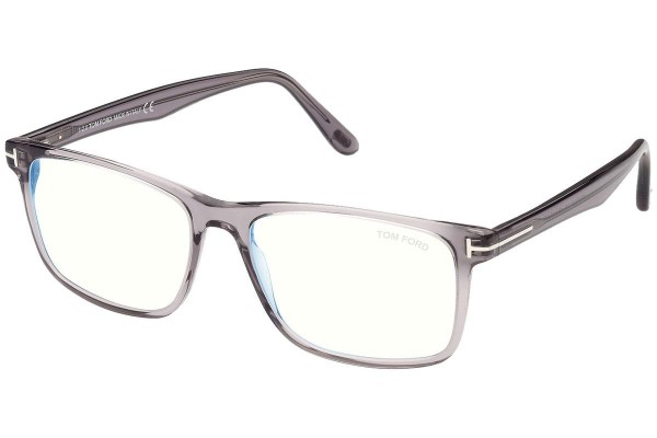 Glasses Tom Ford FT5752-B 020 Rechteck Grau