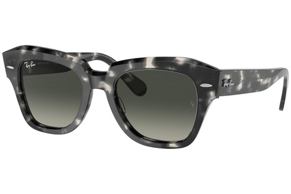 Sonnenbrille Ray-Ban State Street RB2186 133371 Quadratisch Grau