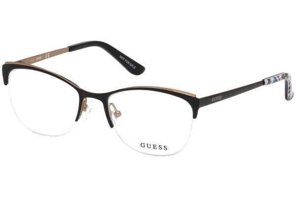 Glasses Guess GU2642 002 Cat Eye Schwarz