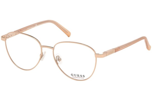 Brillen Guess GU3037 028 Oval Gold