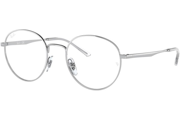 Glasses Ray-Ban RX3681V 2501 Rund Silber