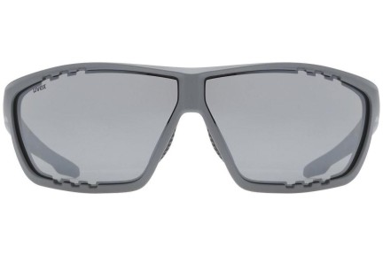 Sunglasses uvex sportstyle 706 Rhino / Deep Space Mat S3 Rechteck Grau