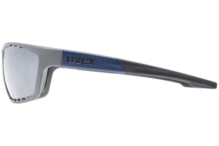 Sunglasses uvex sportstyle 706 Rhino / Deep Space Mat S3 Rechteck Grau