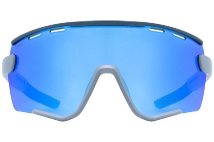 Sonnenbrille uvex sportstyle 236 set Rhino / Deep Space Mat S3,S0 Monoscheibe | Shield Grau