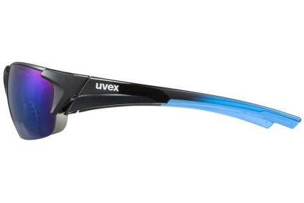 Sunglasses uvex blaze III set Black / Blue S3,S1,S0 Rechteck Schwarz