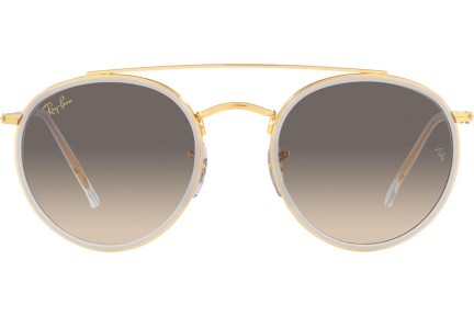 Sunglasses Ray-Ban Round Double Bridge RB3647N 923632 Rund Gold