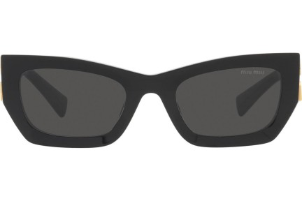 Sonnenbrille Miu Miu MU09WS 1AB5S0 Rechteck Schwarz