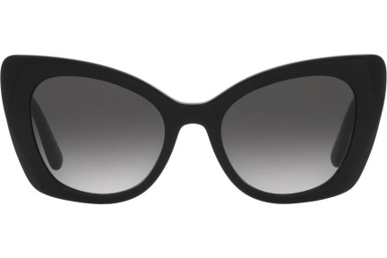 Sunglasses Dolce & Gabbana DG4405 501/8G Cat Eye Schwarz