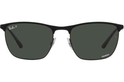 Sunglasses Ray-Ban Chromance Collection RB3686 186/K8 Polarized Quadratisch Schwarz