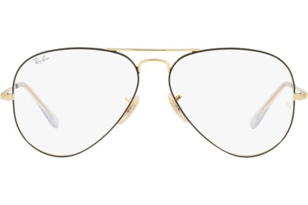 Glasses Ray-Ban Aviator RX6489 2890 Pilot Gold