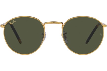 Sonnenbrille Ray-Ban New Round RB3637 919631 Rund Gold