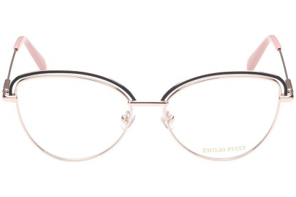 Brillen Emilio Pucci EP5170 005 Cat Eye Gold