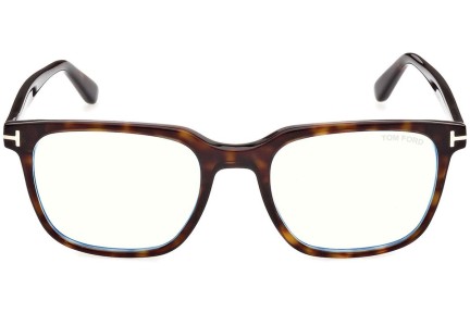 Glasses Tom Ford FT5818-B 052 Quadratisch Havanna