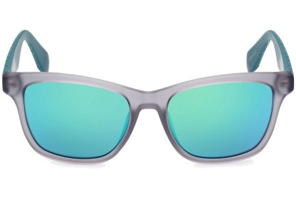 Sonnenbrille Adidas Originals OR0069 20Q Rechteck Grau